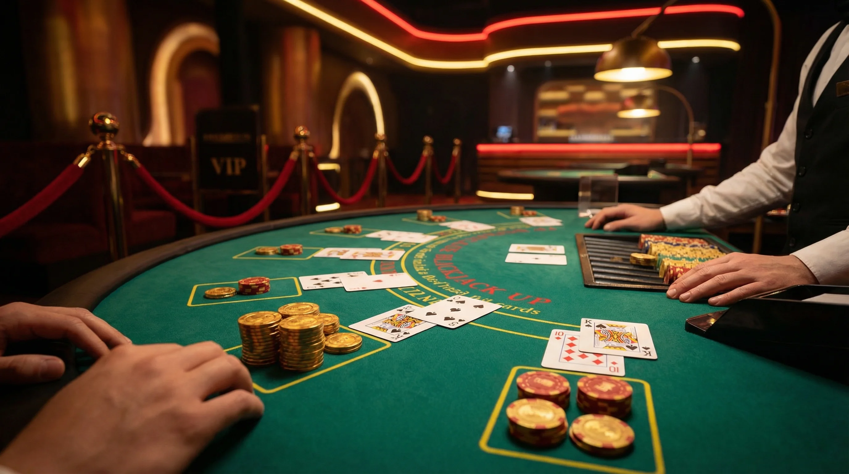 Mesa de Blackjack 939bet